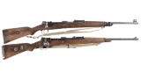 Two German Military Model 98 Bolt Action Rifles