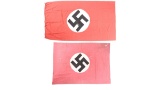 Two Nazi Style Banners