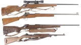 Four U.S. Military Style Long Guns