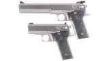 Two Wyoming Arms Parker Semi-Automatic Pistols