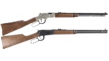 Two Lever Action Long Guns