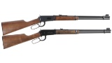 Two Winchester 94 Lever Action Carbines