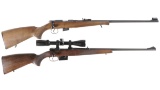 Two CZ Bolt Action Rifles