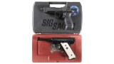 Two Semi-Automatic Pistols w/ Cases