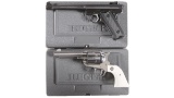 Two Ruger Handguns w/ Cases