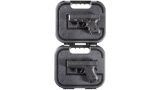 Two Glock Semi-Automatic Pistols w/ Cases