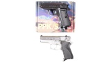 Two Pistols -A) Walther PPK/S Air Pistol with Box