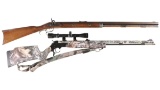 Two Contemporary Percussion Rifles