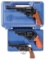 Three Smith & Wesson Double Action Revolvers