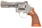 Engraved Smith & Wesson Model 686-3 Double Action Revolver