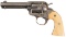 Colt Bisley Model Revolver, Carved Grip, 101 Ranch Holster Rig