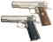 Two Colt Mk IV Series 70 Government Model Pistol