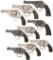 Nine Double Action Revolvers