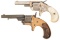 Two Antique Colt Pocket Pistols