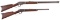 Two Marlin Lever Action Rifles