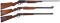 Three Marlin Lever Action Long Guns