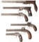 Six Percussion Pistols