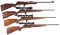 Four Voere Rifles