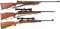 Three Remington Bolt Action Rifles