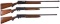Three Engraved Browning Semi-Automatic Shotguns
