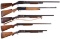 Five Winchester Shotguns