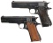 Two Argentine Semi-Automatic Pistols