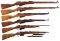 Six Military Bolt Action Longarms