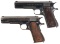 Two Argentine Military Semi-Automatic Pistols