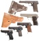 Five European Semi-Automatic Pistols