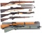 Four Military Bolt Action Rifles and Two Training Rifles