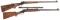 Two Antique Winchester Model 1885 Single Shot Rifles