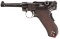 DWM Model 1906 American Eagle Luger w/Case