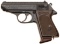 Engraved Walther PPK Semi-Automatic Pistol