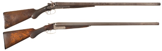 Two Remington Double Barrel Shotguns