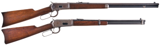 Two Winchester Lever Action Long Guns