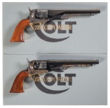 Two Colt Black Powder Series Model 1860 Army Revolvers