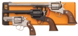 Three Ruger Revolvers