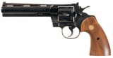 Early Production Colt Python Double Action Revolver with Letter