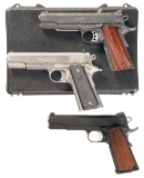 Three Semi-Automatic Pistols