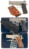 Three Smith & Wesson Semi-Automatic Pistols