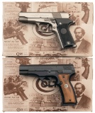 Two Boxed Colt Double Action Semi-Automatic Pistols