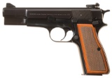 Belgian Browning Hi-Power Semi-Automatic Pistol with Soft Case