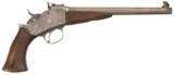 Remington Rolling Block Pistol with Pope Barrel