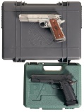 Two Cased 1911 Semi-Automatic Pistols