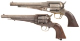 Two Antique Remington Revolvers