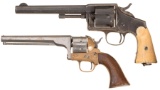 Two Antique Single Action Revolvers