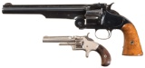 Two Antique Smith & Wesson Revolvers