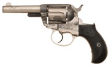 Etched Panel Colt Sheriff's Model 1877 Lightning Revolver