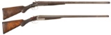 Two Remington Double Barrel Shotguns