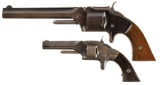 Two Antique Smith & Wesson Revolvers